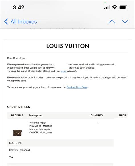 louis vuitton status|us louis vuitton order tracking.